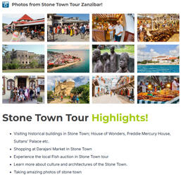 On this guided tour you will walk around Darajani Market and the narrow streets of Stone Town, where you will be able to randomly shop from souvenirs shops and take instagrammable photos, exploring the culture of Swahili people.