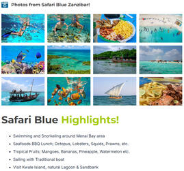 Safari-blue tour